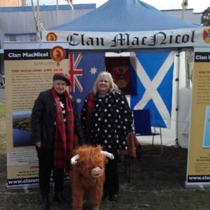 Clan MacNicol tent