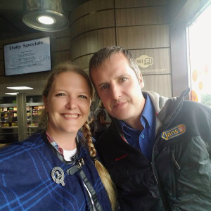 Donnie Nicolson and Sarah Nicholson 