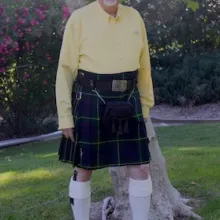 MacNicol in kilt