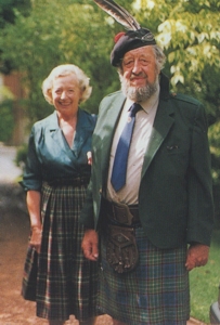 Chief Iain and Pam MacNeacail