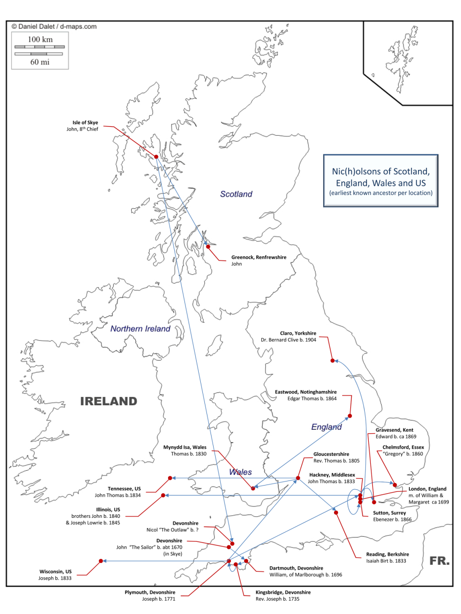 Nicholson Map