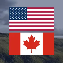 North American Flag